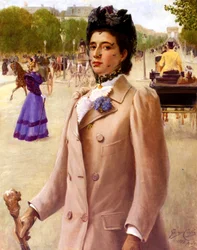 Žena v Paříži, 1893